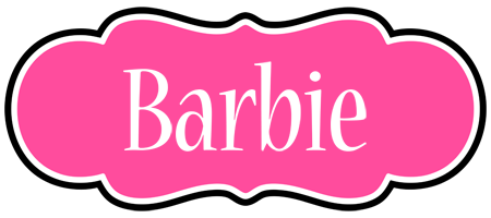 Barbie invitation logo