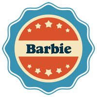 Barbie labels logo
