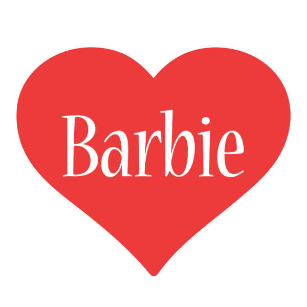 Barbie love logo