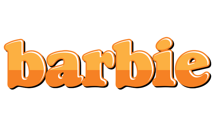 Barbie orange logo