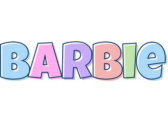 Barbie pastel logo