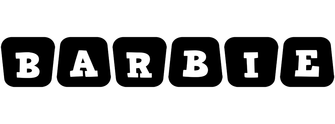 Barbie racing logo