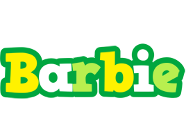 Barbie soccer logo