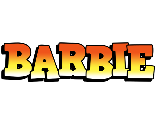 Barbie sunset logo
