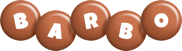 Barbo candy-brown logo