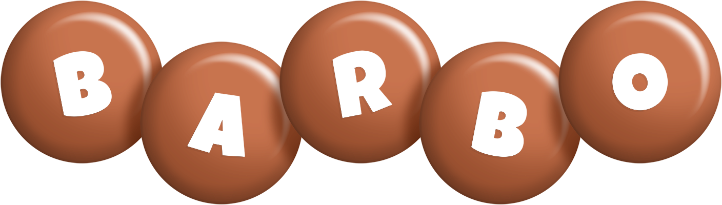Barbo candy-brown logo
