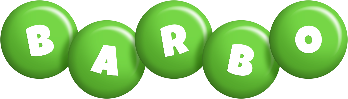Barbo candy-green logo