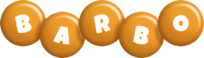 Barbo candy-orange logo