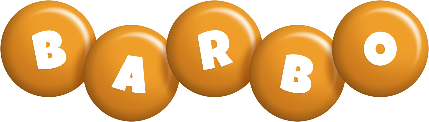Barbo candy-orange logo