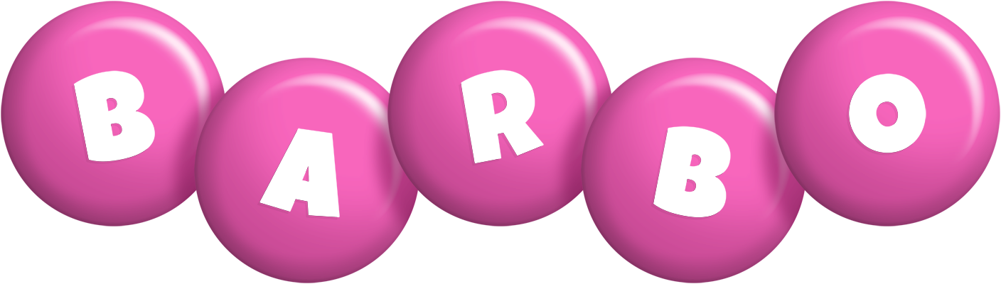 Barbo candy-pink logo