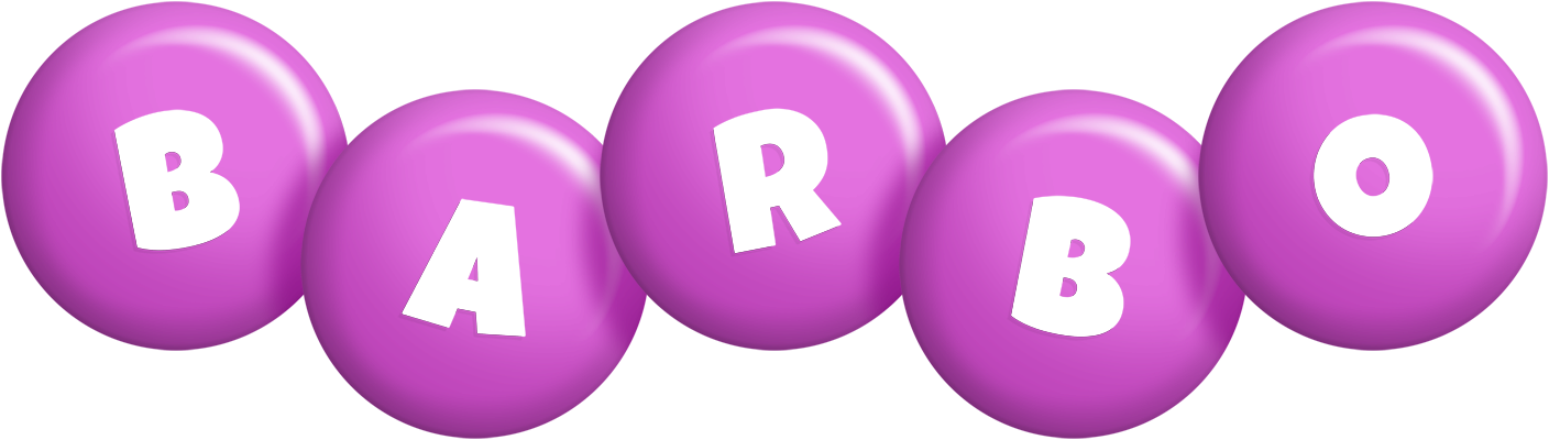 Barbo candy-purple logo