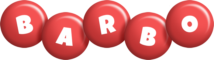 Barbo candy-red logo