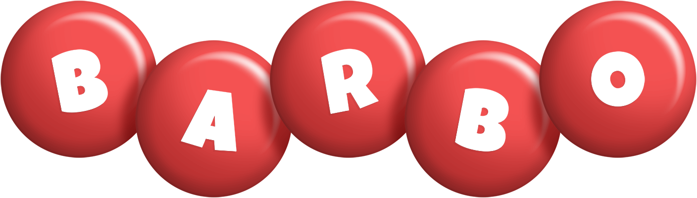 Barbo candy-red logo