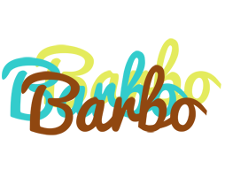 Barbo cupcake logo