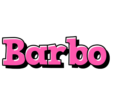 Barbo girlish logo