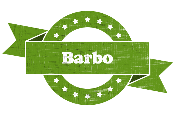 Barbo natural logo