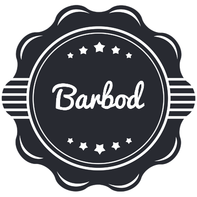Barbod badge logo