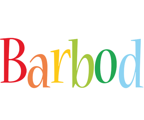 Barbod birthday logo