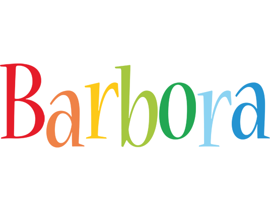 Barbora birthday logo