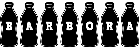 Barbora bottle logo