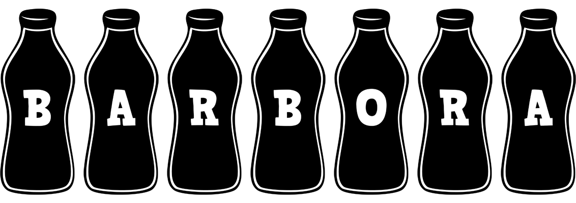 Barbora bottle logo