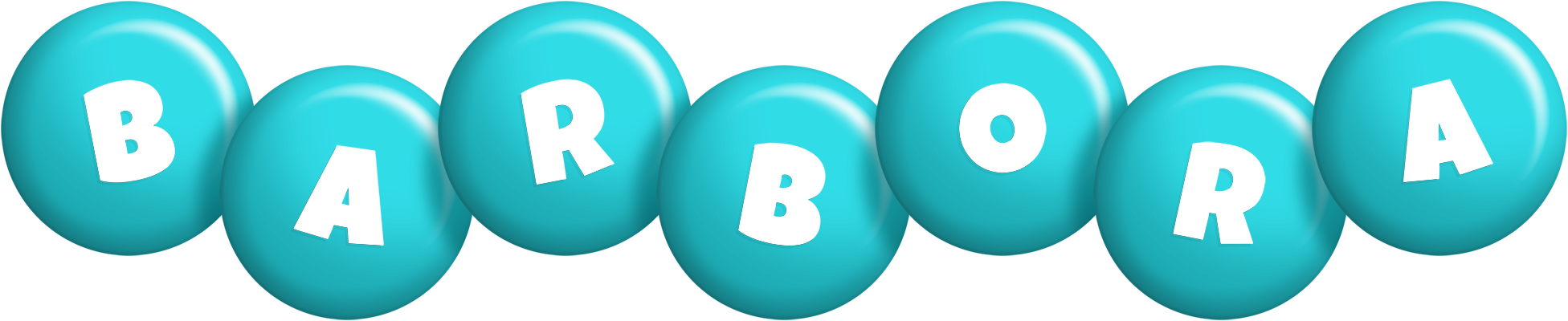 Barbora candy-azur logo