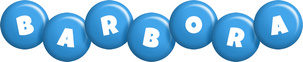 Barbora candy-blue logo