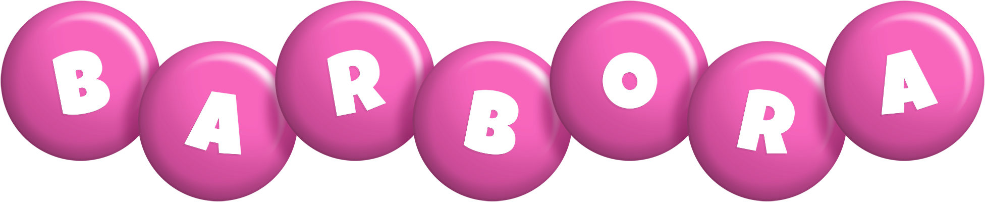 Barbora candy-pink logo