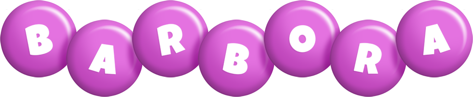 Barbora candy-purple logo