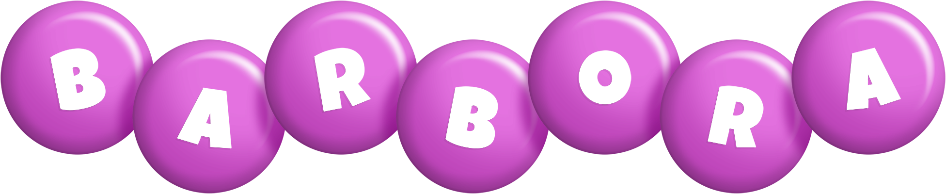 Barbora candy-purple logo