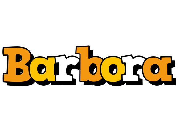 Barbora cartoon logo