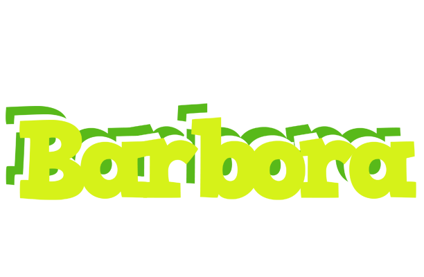 Barbora citrus logo