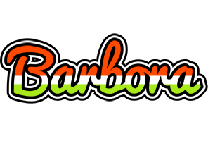 Barbora exotic logo