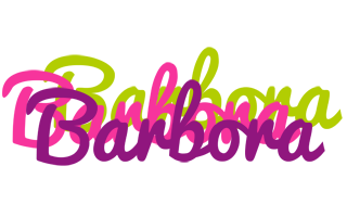 Barbora flowers logo