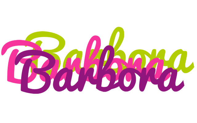 Barbora flowers logo