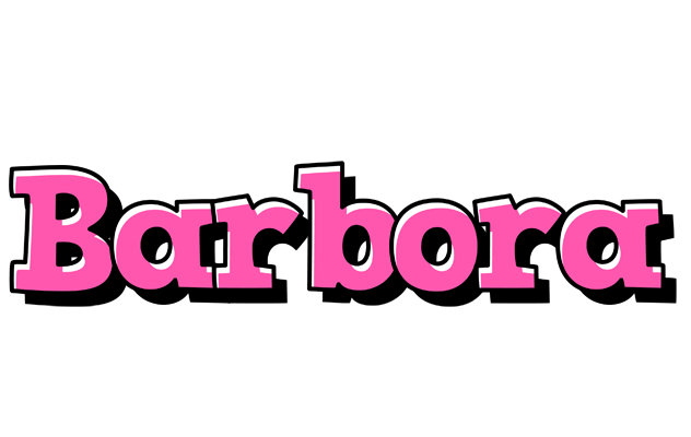 Barbora girlish logo