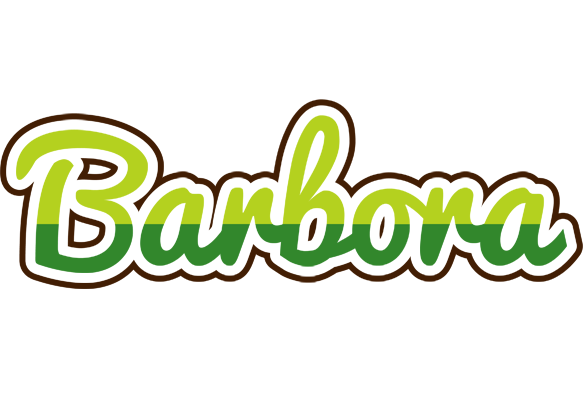 Barbora golfing logo