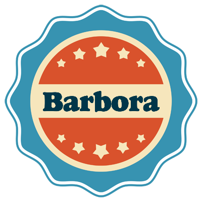 Barbora labels logo