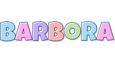 Barbora pastel logo