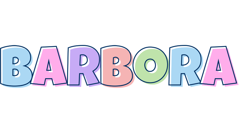 Barbora pastel logo