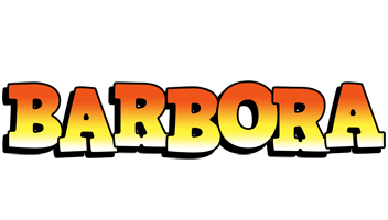 Barbora sunset logo