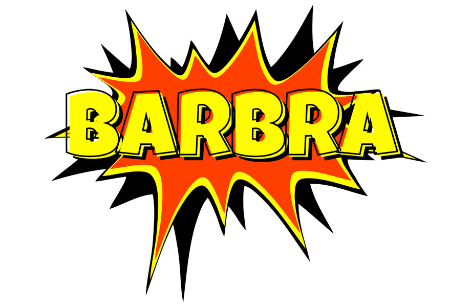 Barbra bazinga logo