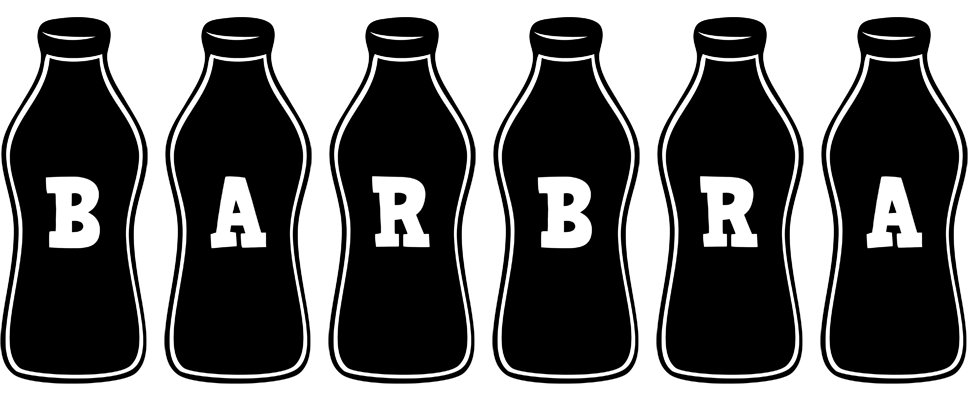 Barbra bottle logo