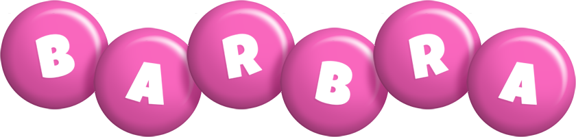 Barbra candy-pink logo