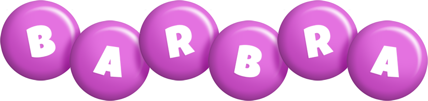 Barbra candy-purple logo