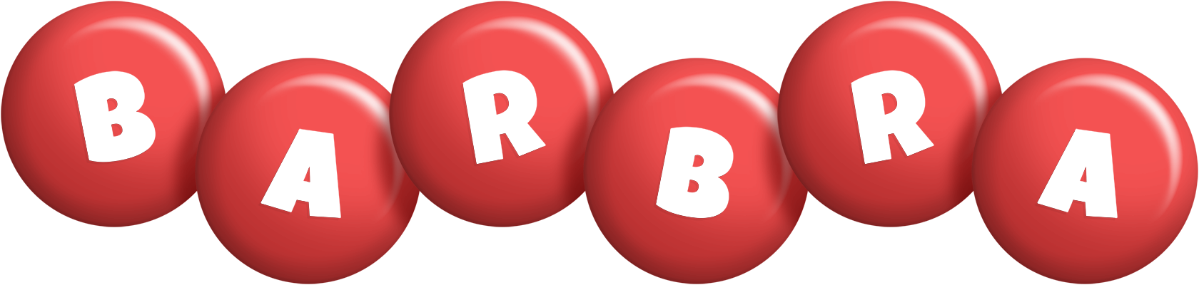 Barbra candy-red logo