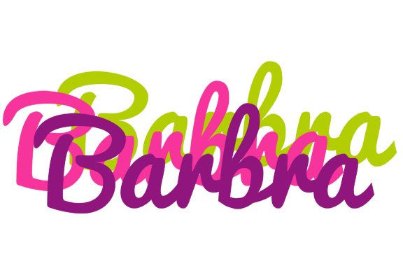 Barbra flowers logo