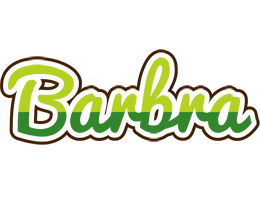 Barbra golfing logo