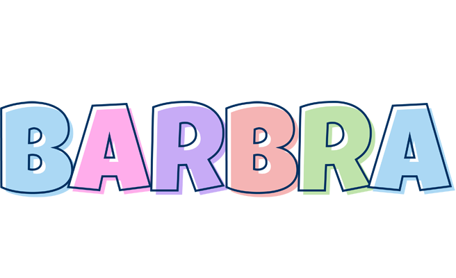 Barbra pastel logo