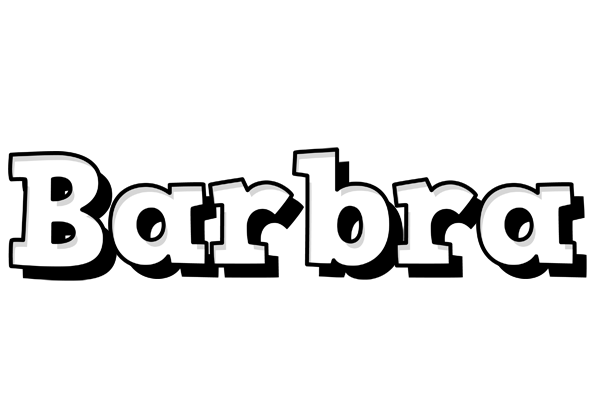 Barbra snowing logo